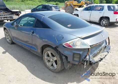 2007 Mitsubishi Eclipse Gs from USA, damaged, VIN 4A3AK24F67E060402
